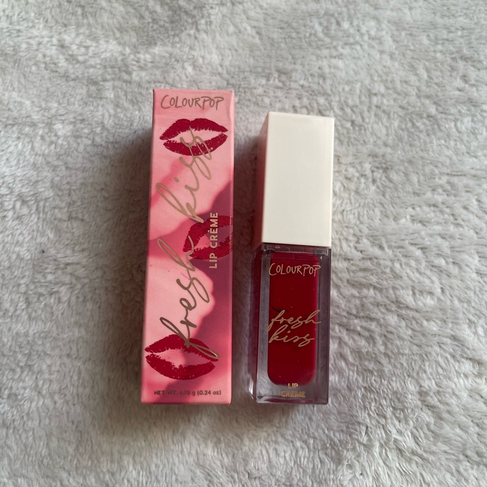Colourpop Fresh Kiss Lip Crème - Red